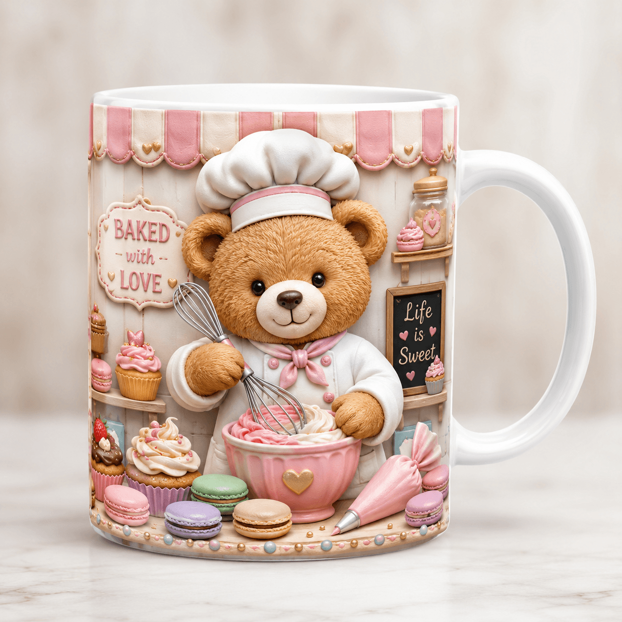 Taza 3D Modelo 9