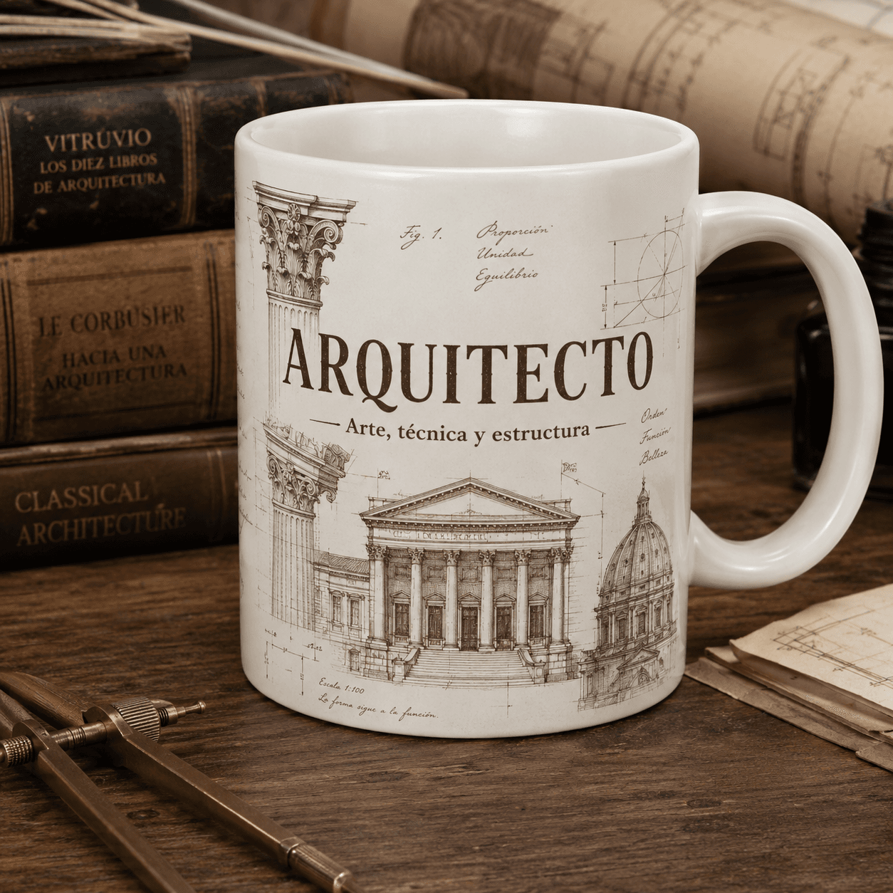 Taza ARQUITECTO Modelo 4