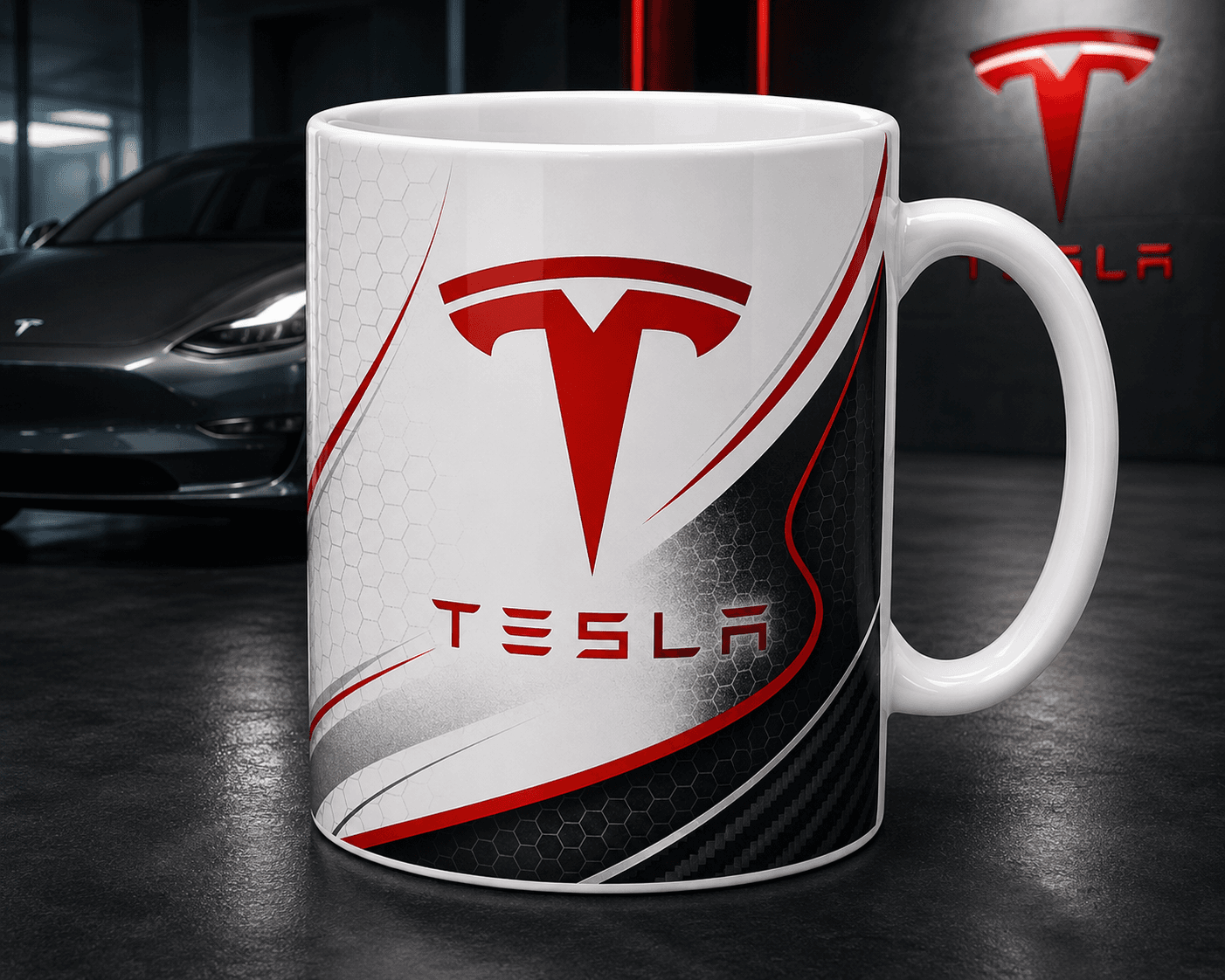 Taza TESlA Modelo 1