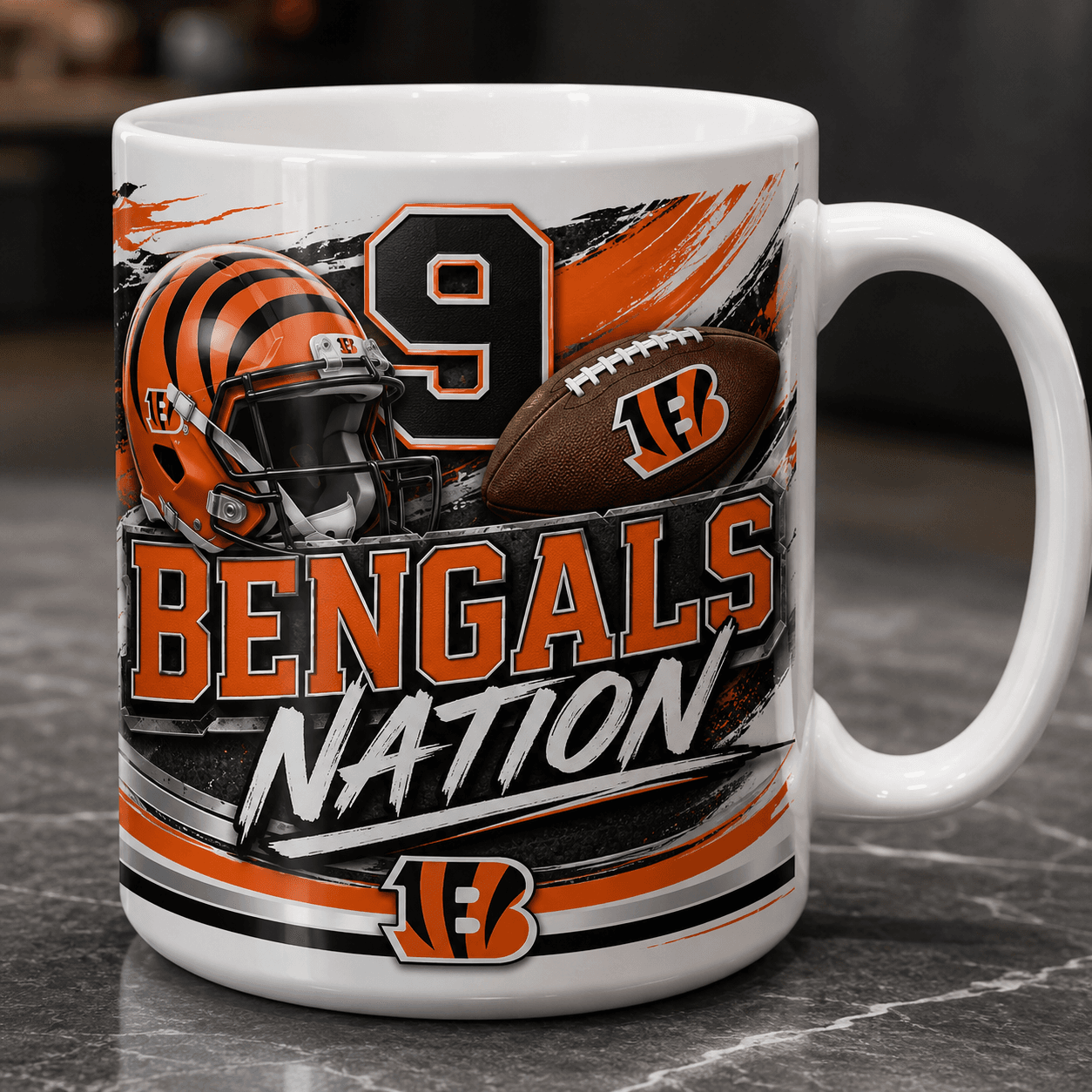 Taza BENGALS Modelo 9