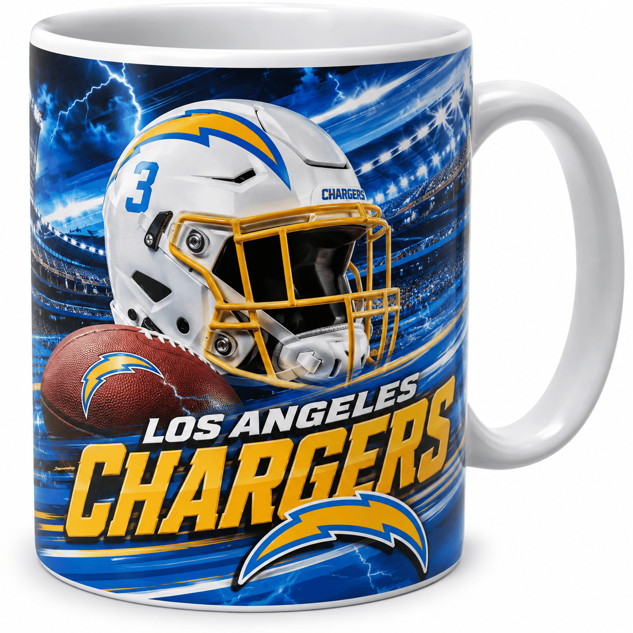 Taza CHARGERS Modelo 8