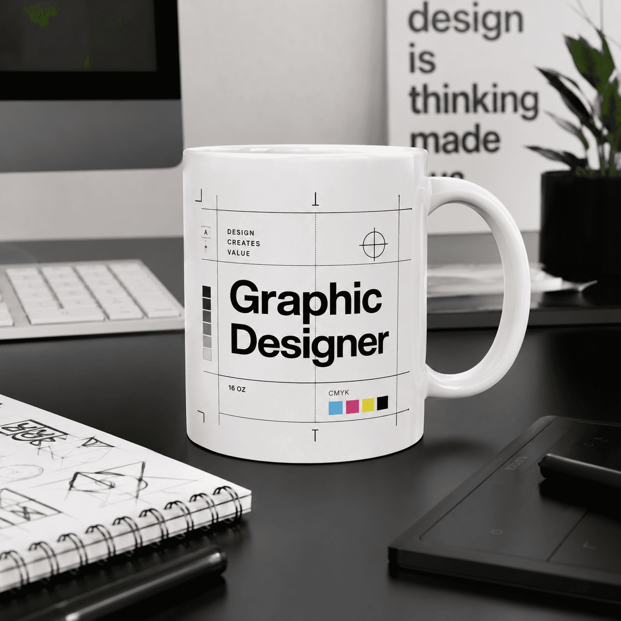 Taza DISEÑADOR GRAFICO Modelo 2