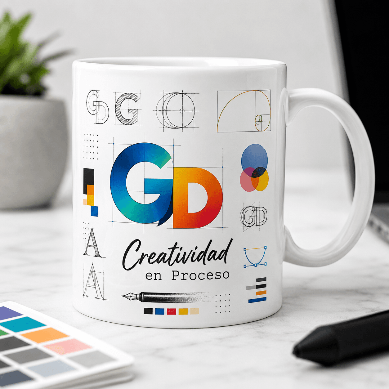 Taza DISEÑADOR GRAFICO Modelo 3