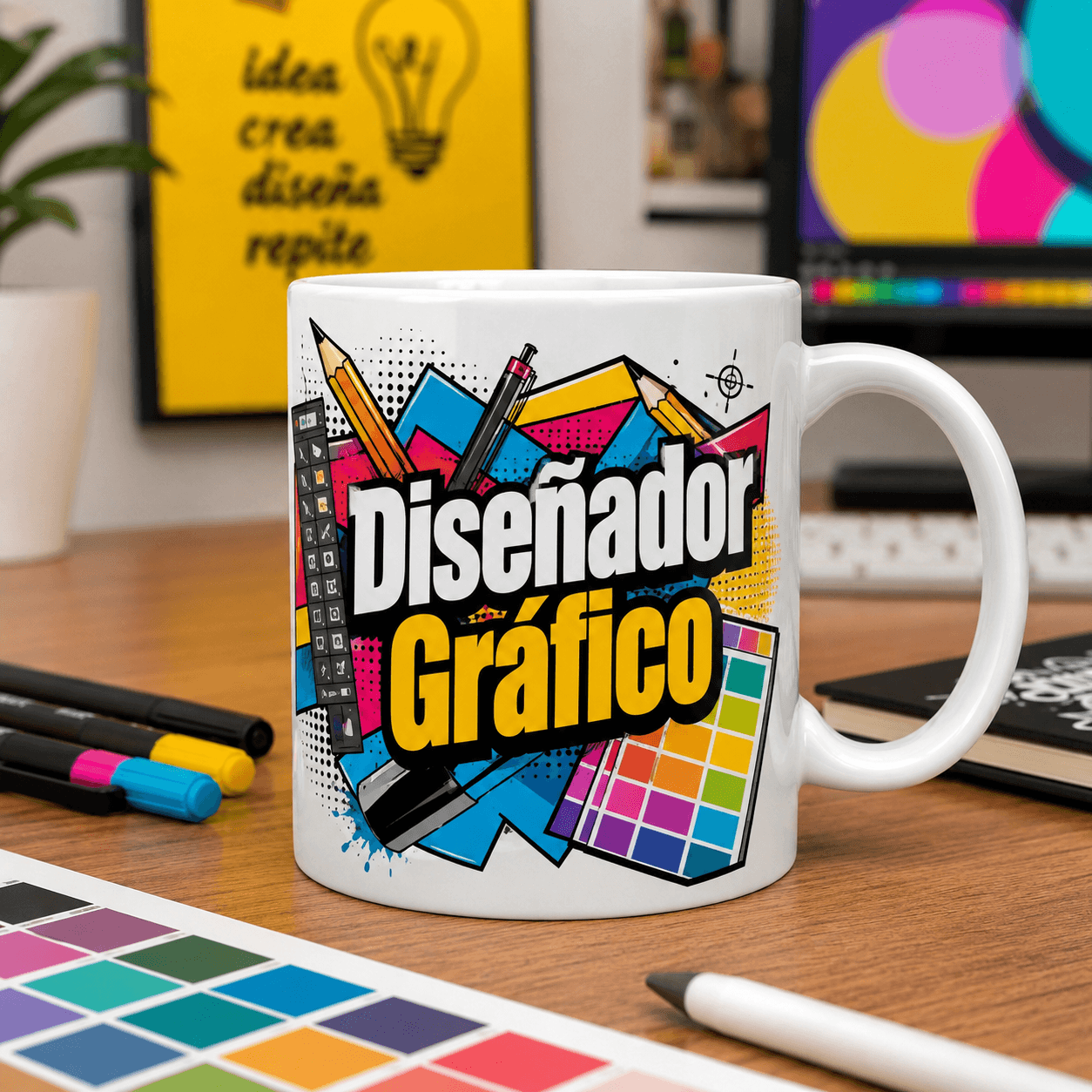 Taza DISEÑADOR GRAFICO Modelo 4