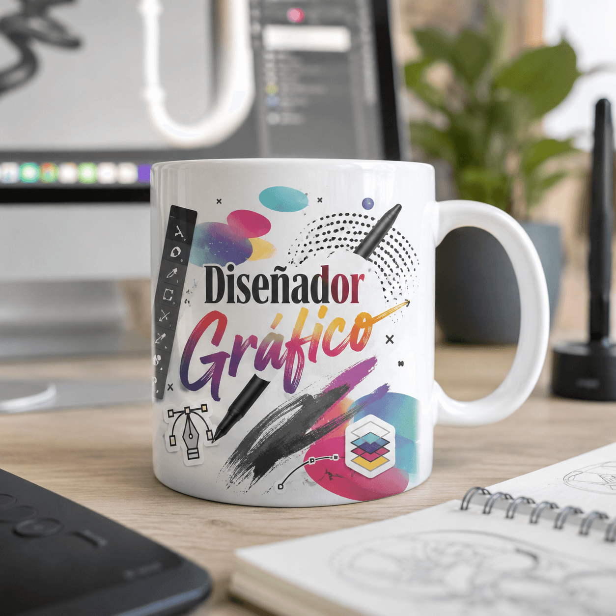 Taza DISEÑADOR GRAFICO Modelo 8