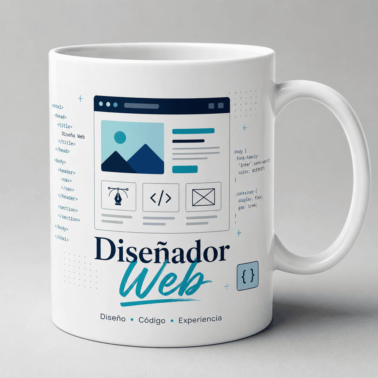 Taza DISEÑADOR WEB Modelo 1