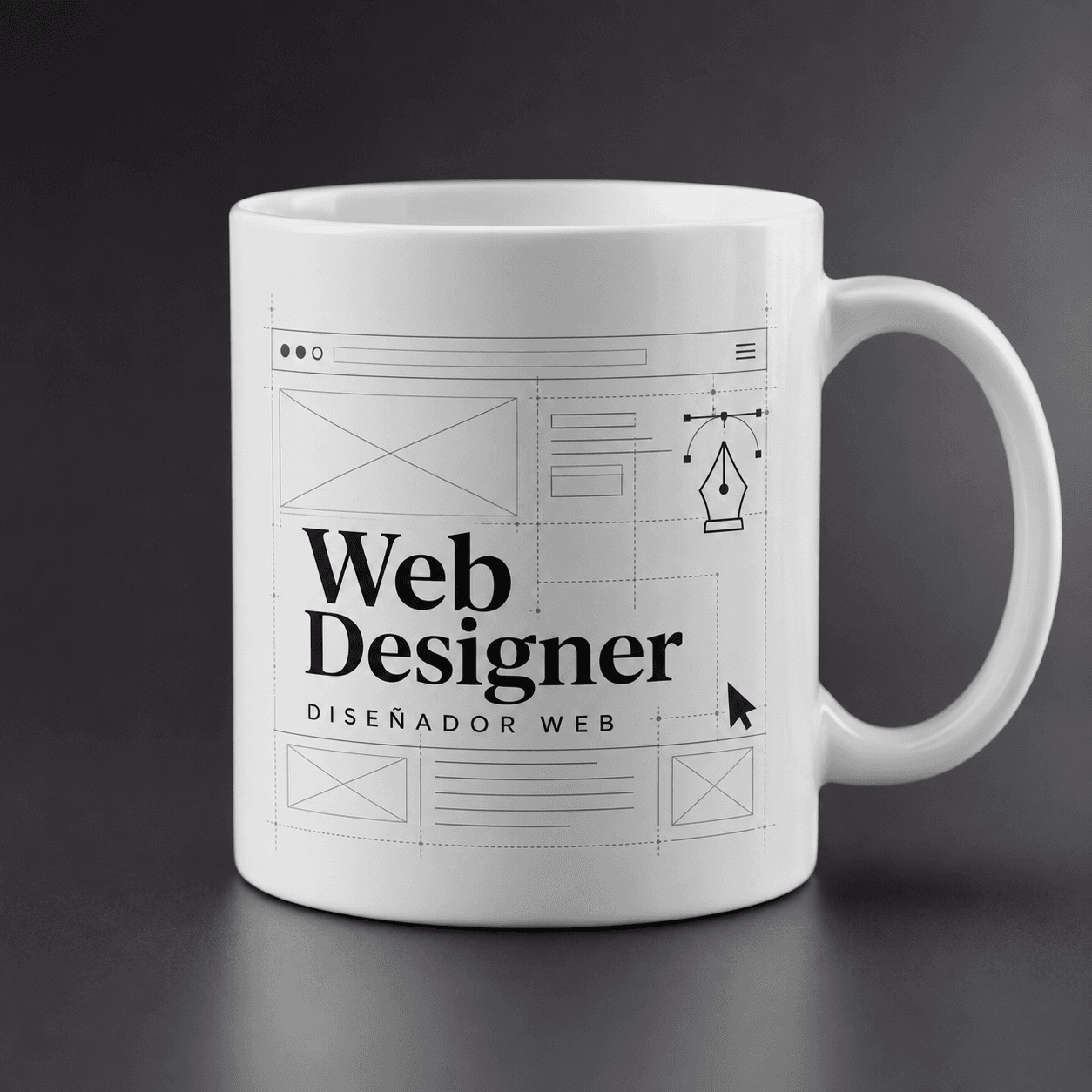 Taza DISEÑADOR WEB Modelo 2