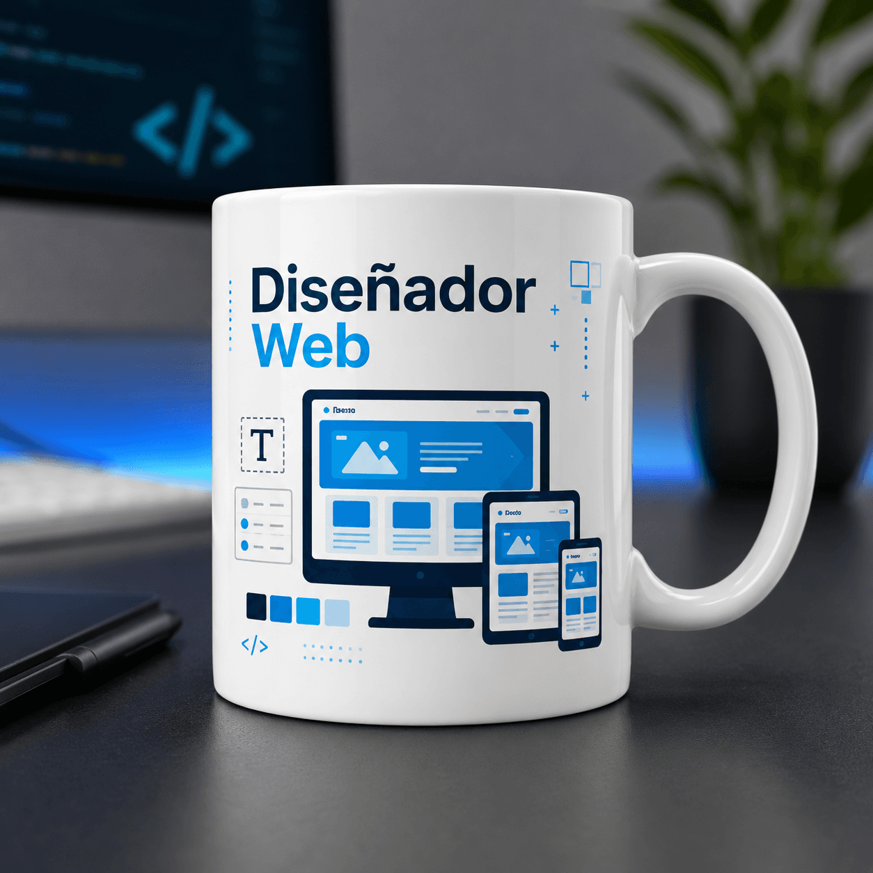 Taza DISEÑADOR WEB Modelo 3