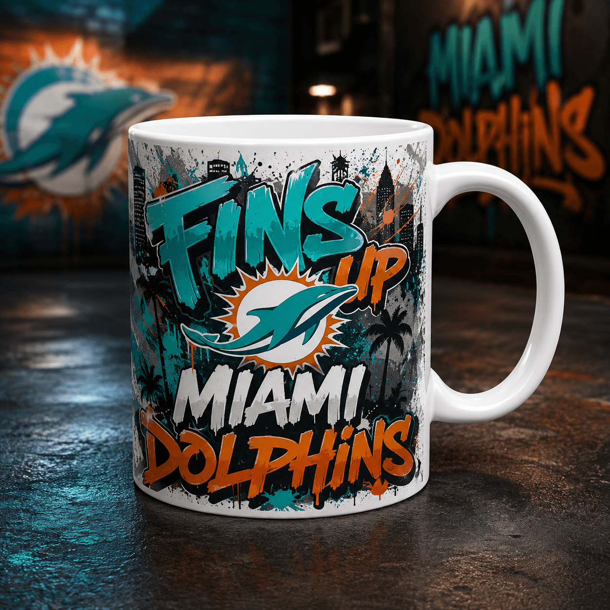 Taza DOLPHINS Modelo 1