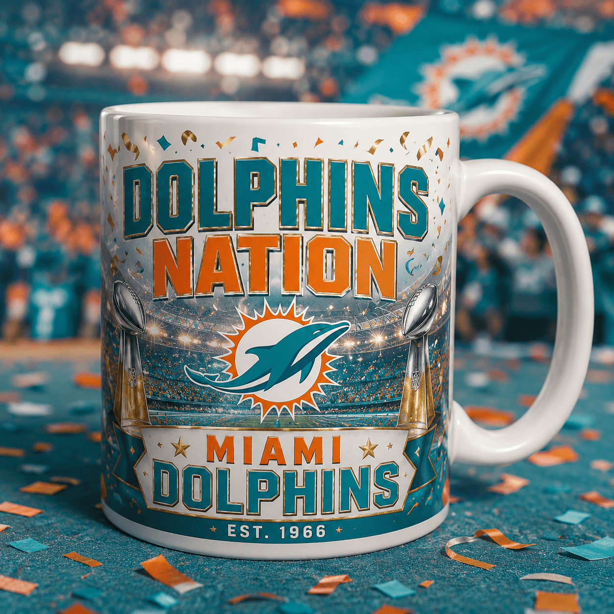 Taza DOLPHINS Modelo 7