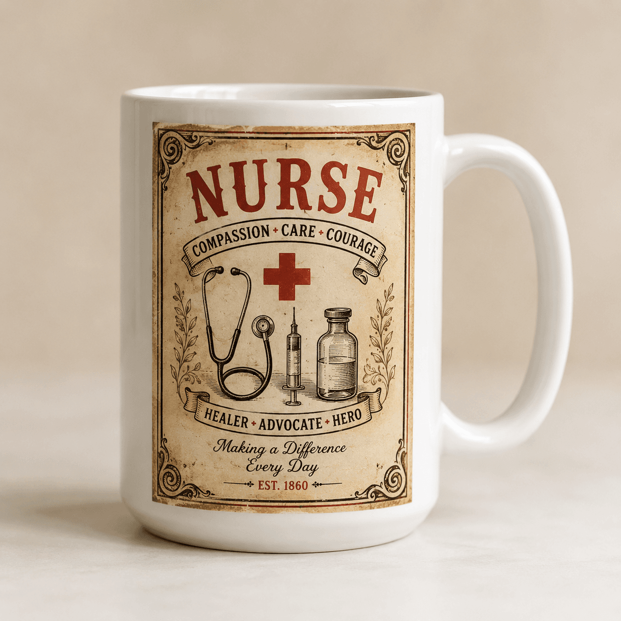 Taza ENFERMERA Modelo 7