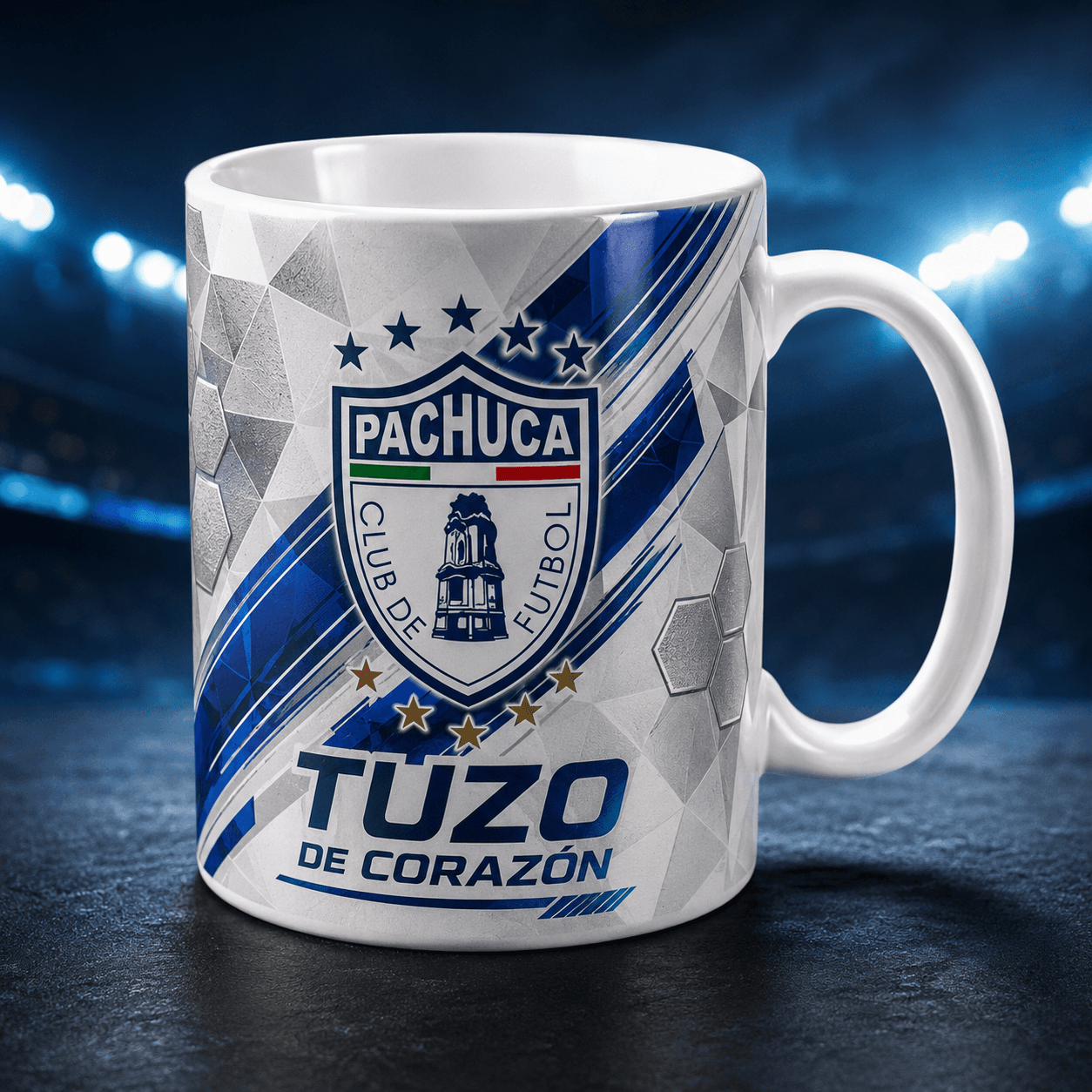 Taza Club Pachuca Modelo 7
