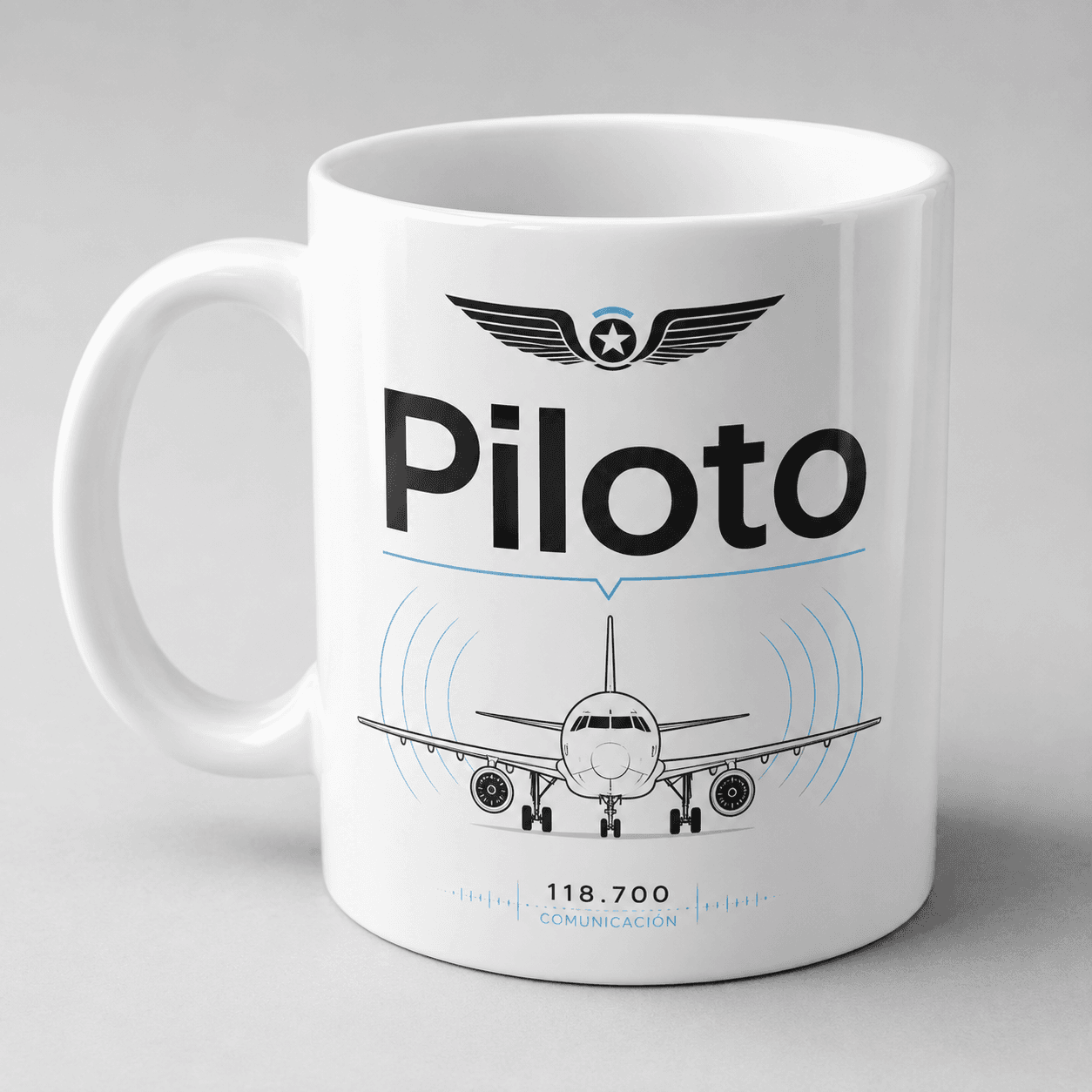 Taza PILOTO DE AVIACION Modelo 7