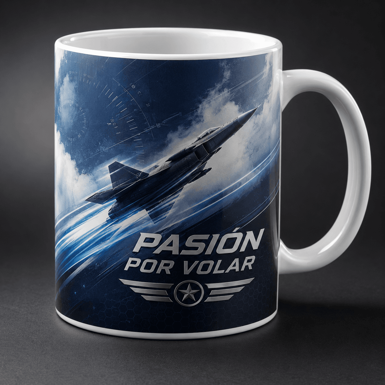 Taza PILOTO DE AVIACION Modelo 8