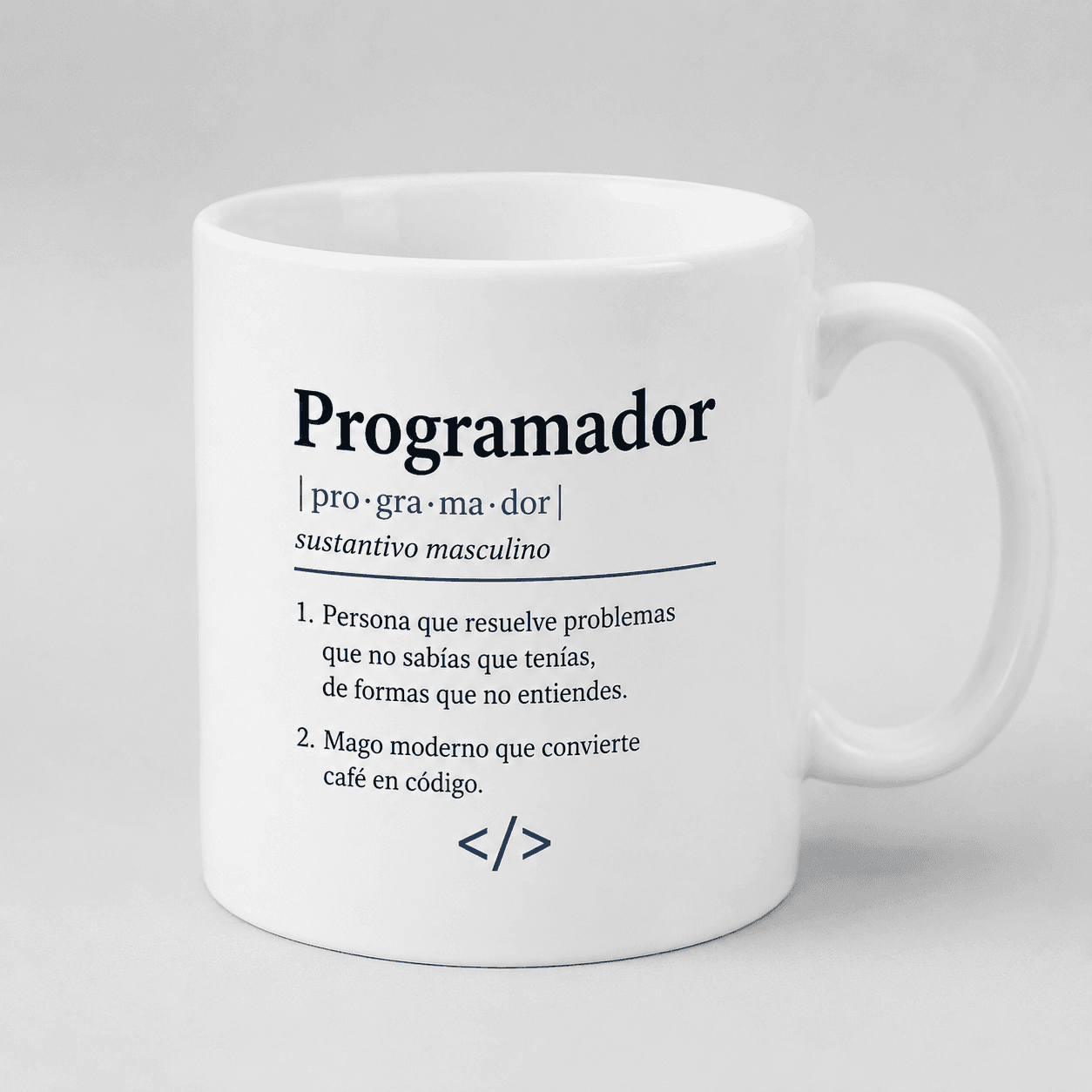 Taza PROGRAMADOR Modelo 4