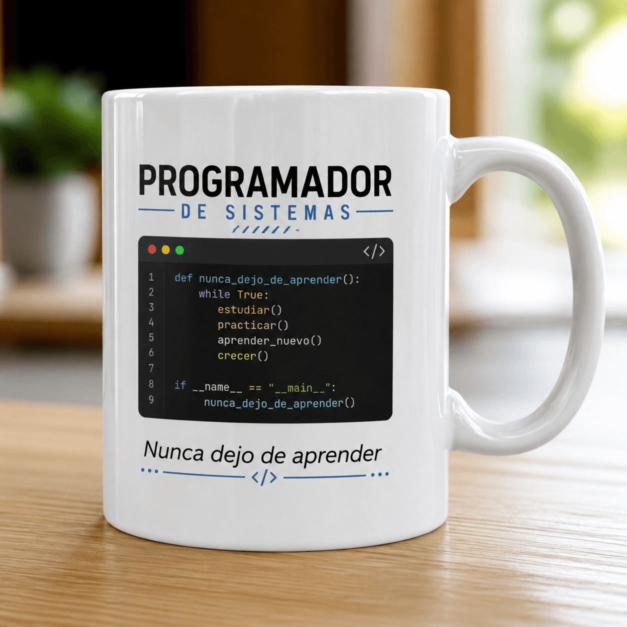 Taza PROGRAMADOR Modelo 10