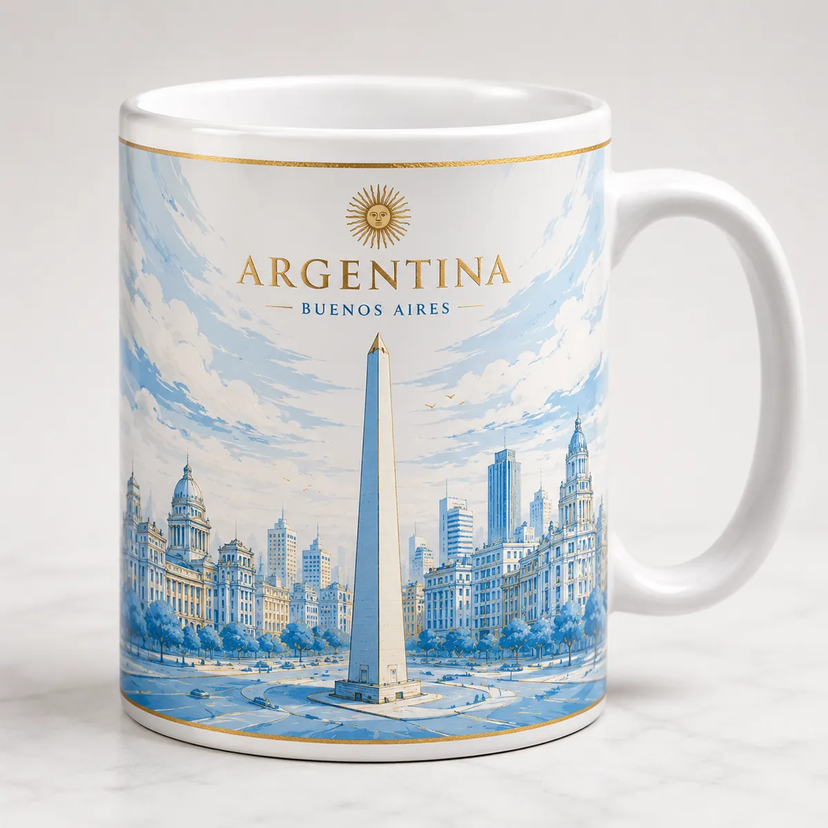 Taza Maravillas Nacionales - Argentina Modelo 1
