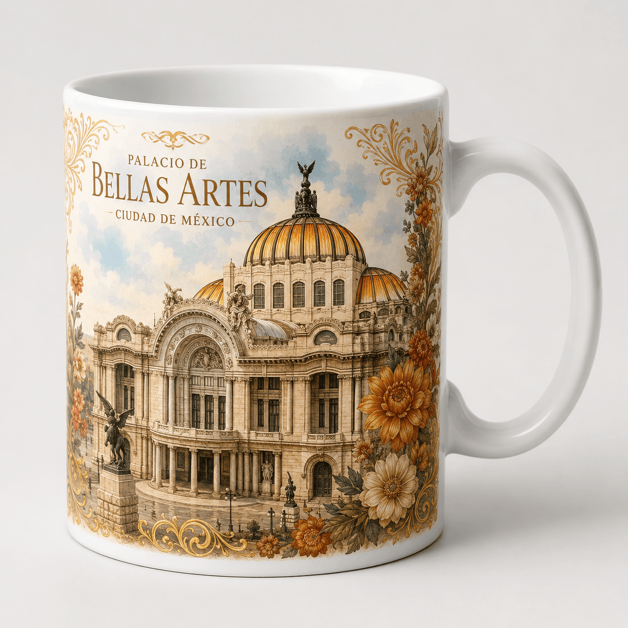 Taza Maravillas Nacionales - México Modelo 1