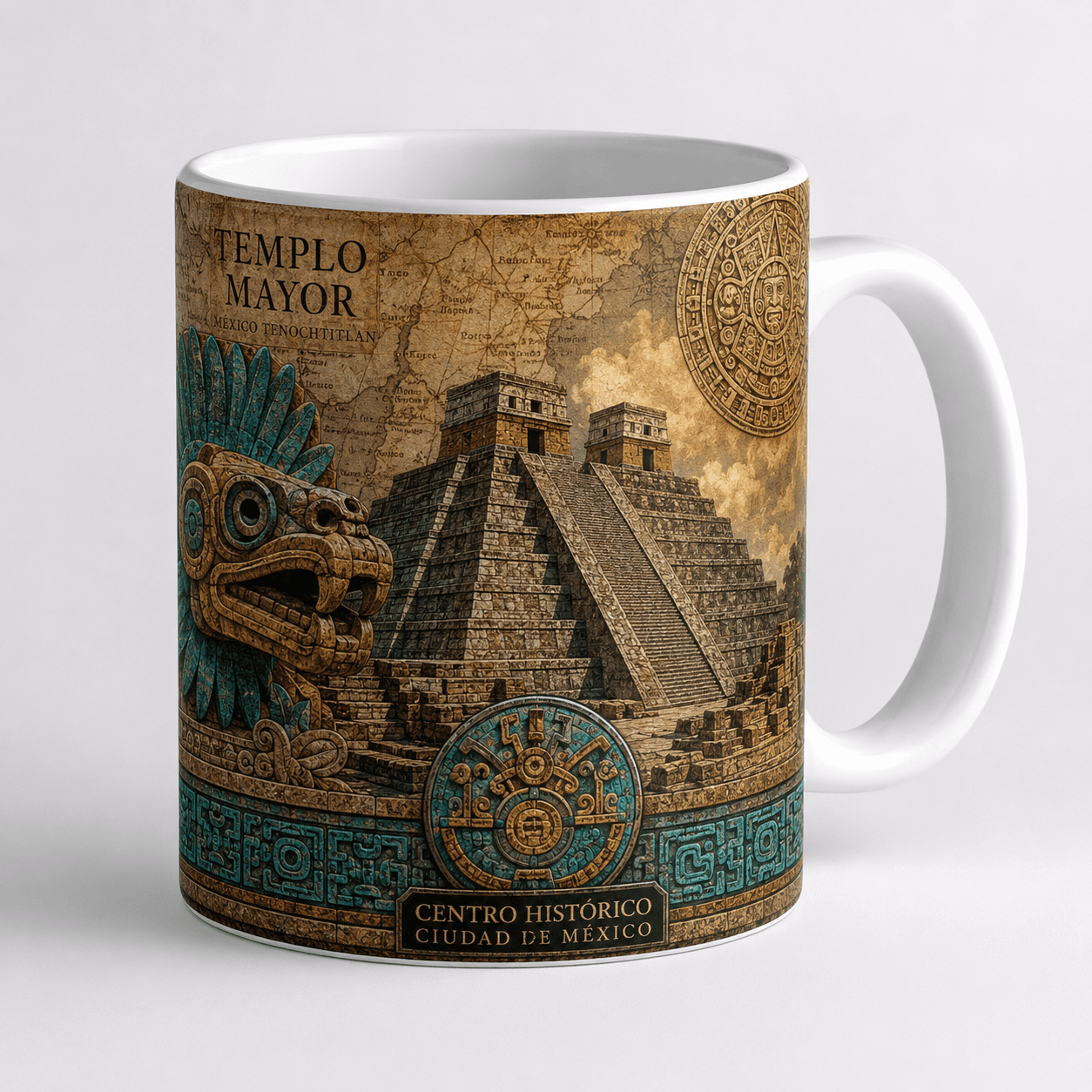 Taza Maravillas Nacionales - México Modelo 13