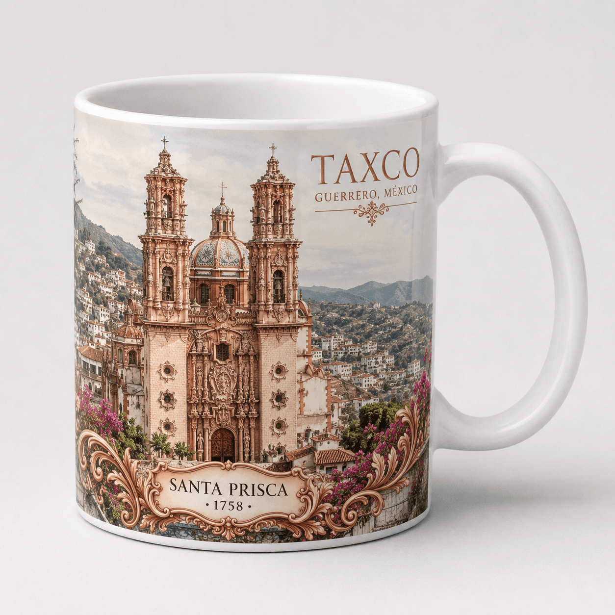 Taza Maravillas Nacionales - México Modelo 14