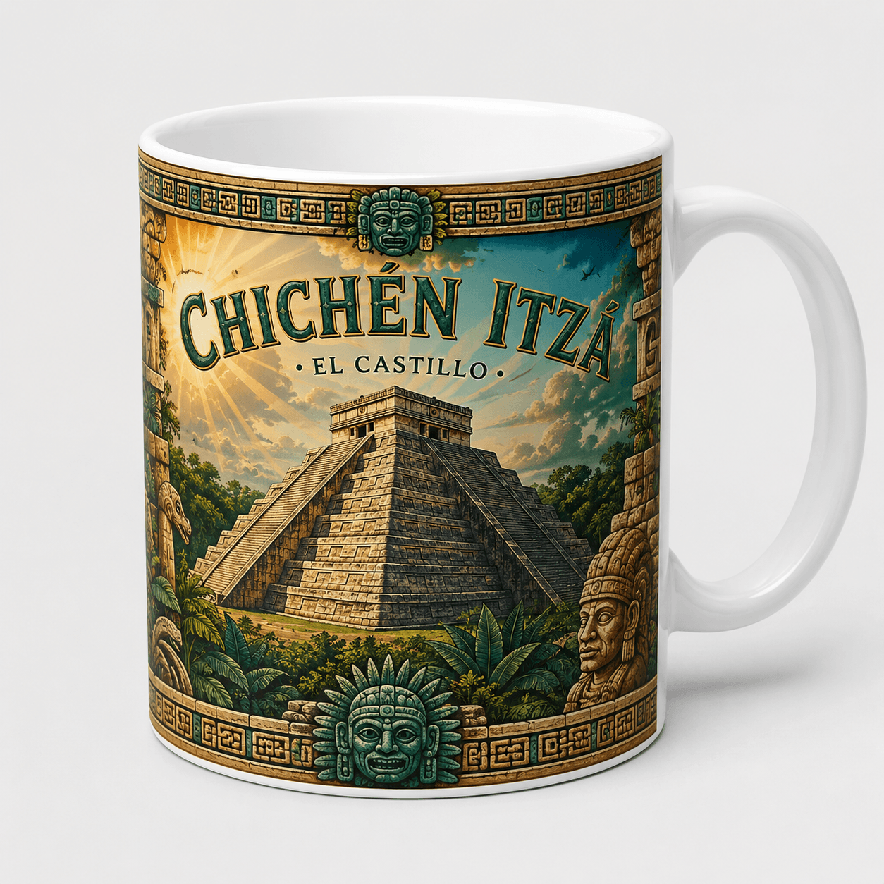 Taza Maravillas Nacionales - México Modelo 17