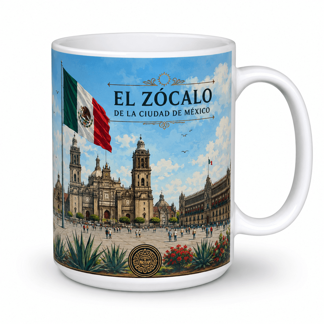 Taza Maravillas Nacionales - México Modelo 6