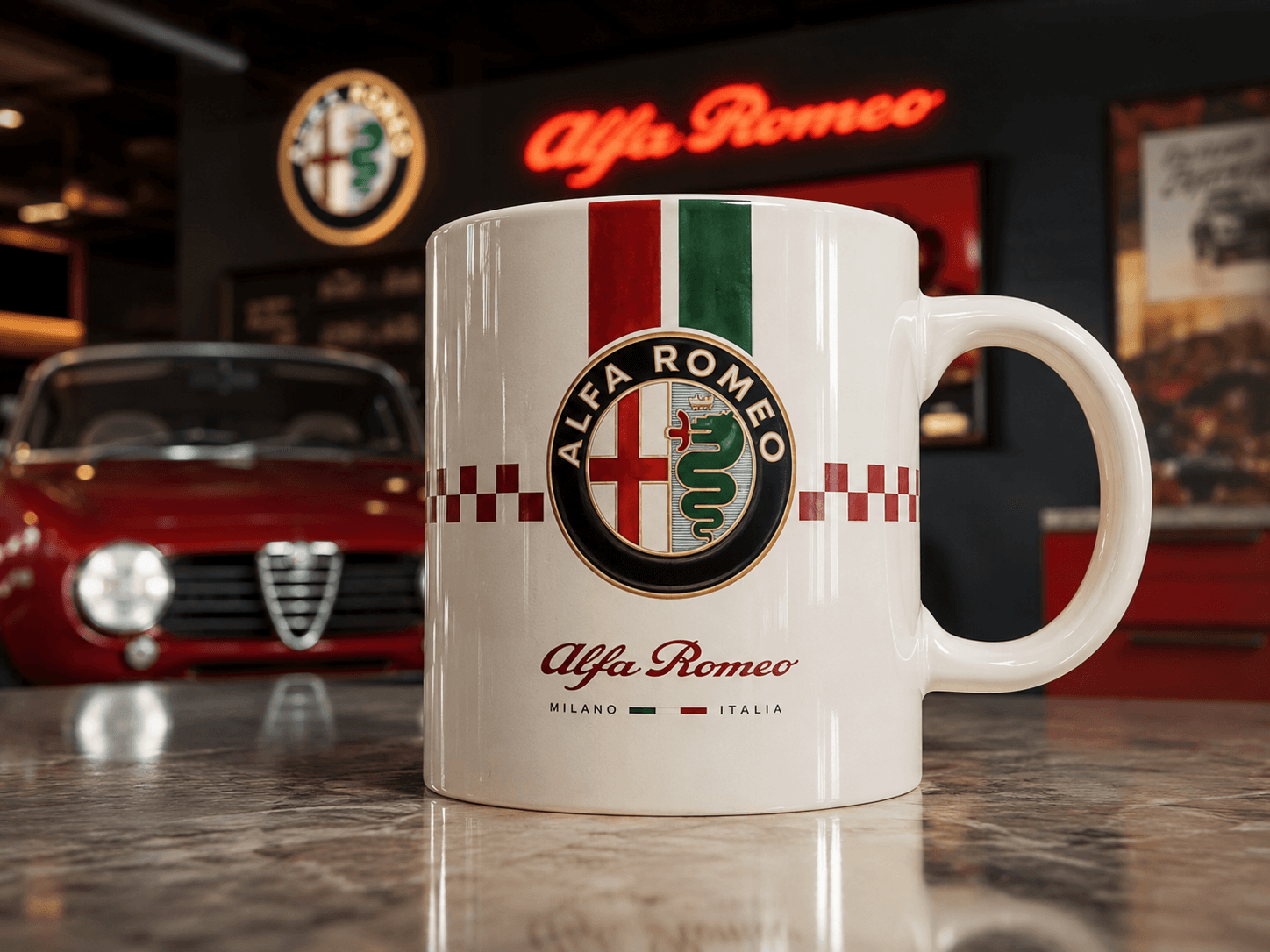 Taza Alfa Romeo Modelo 4