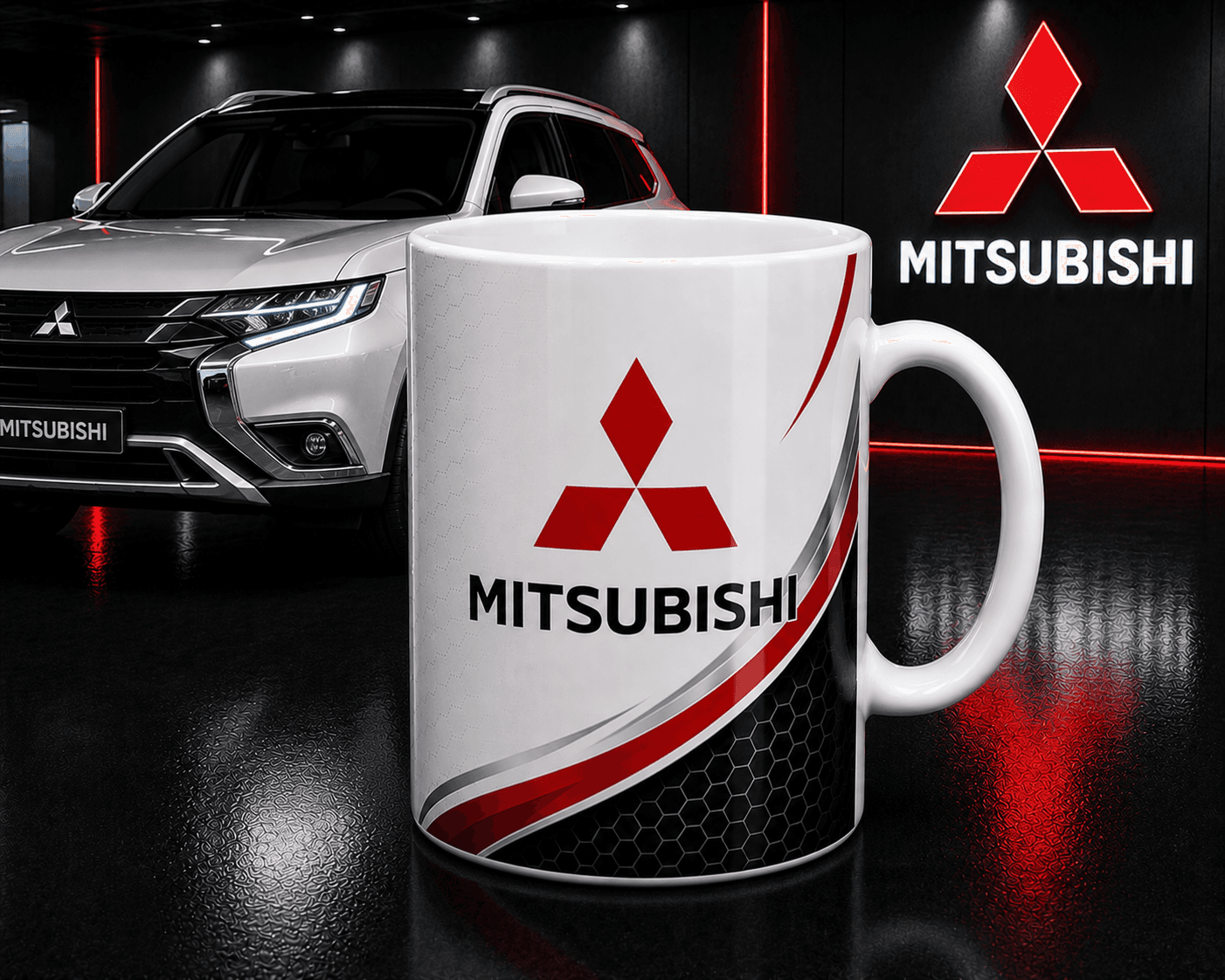 Taza MITSUBISHI Modelo 1