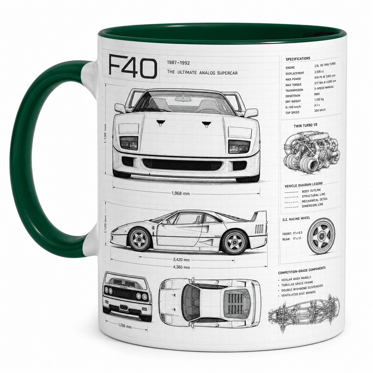 Taza Ferrari Modelo 07