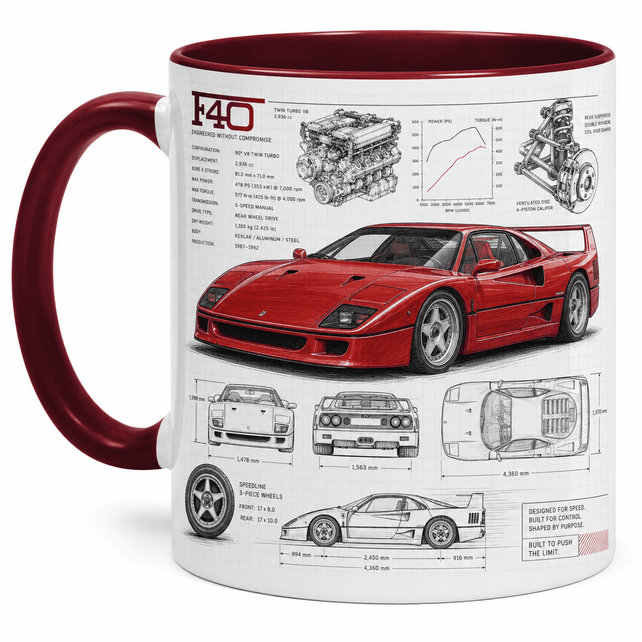 Taza Ferrari Modelo 09