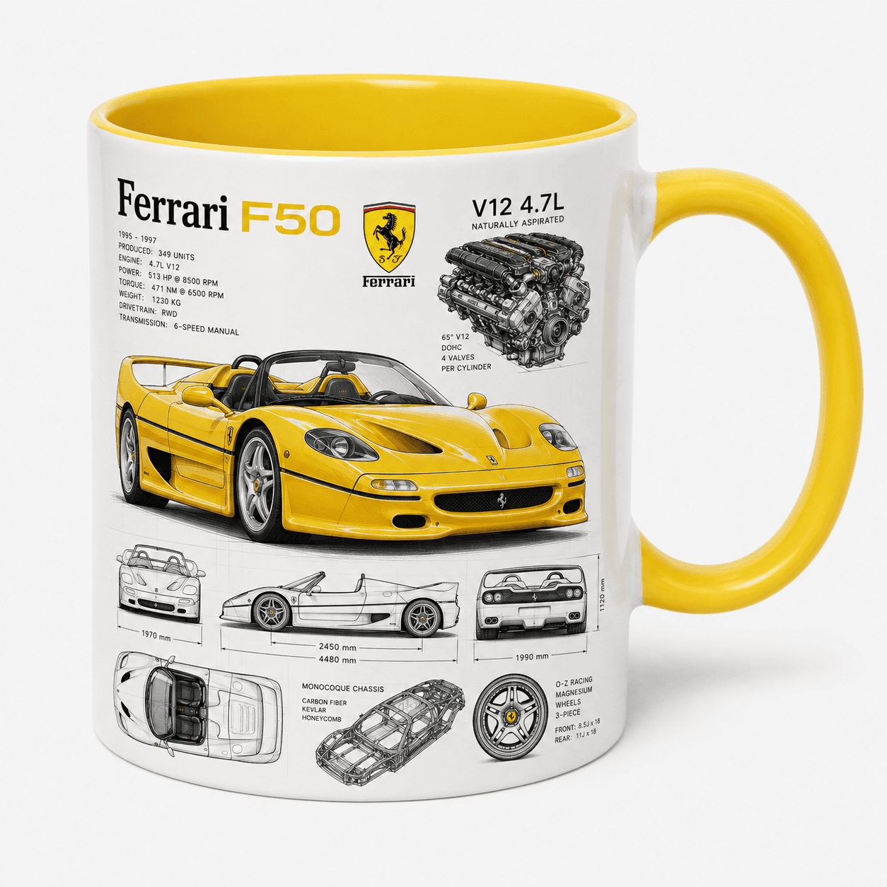 Taza Ferrari Modelo 13
