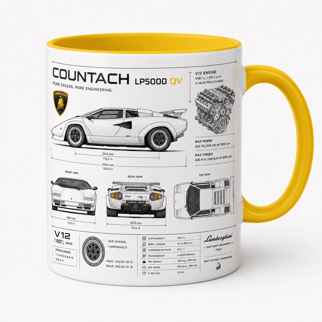 Taza Lamborghini Modelo 03