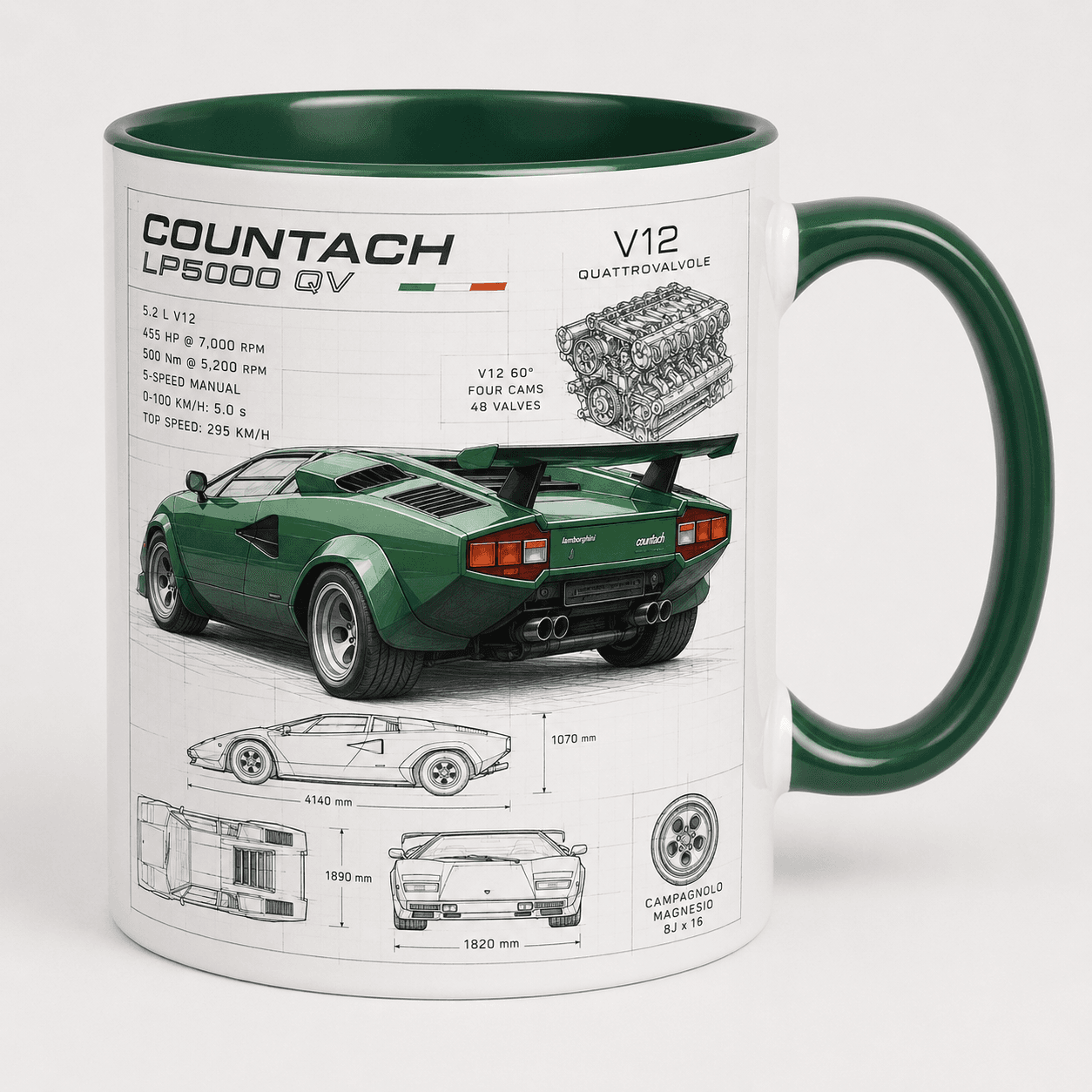 Taza Lamborghini Modelo 08