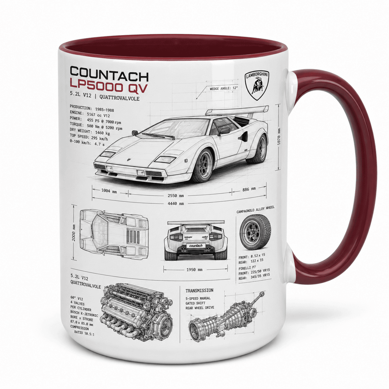 Taza Lamborghini Modelo 10