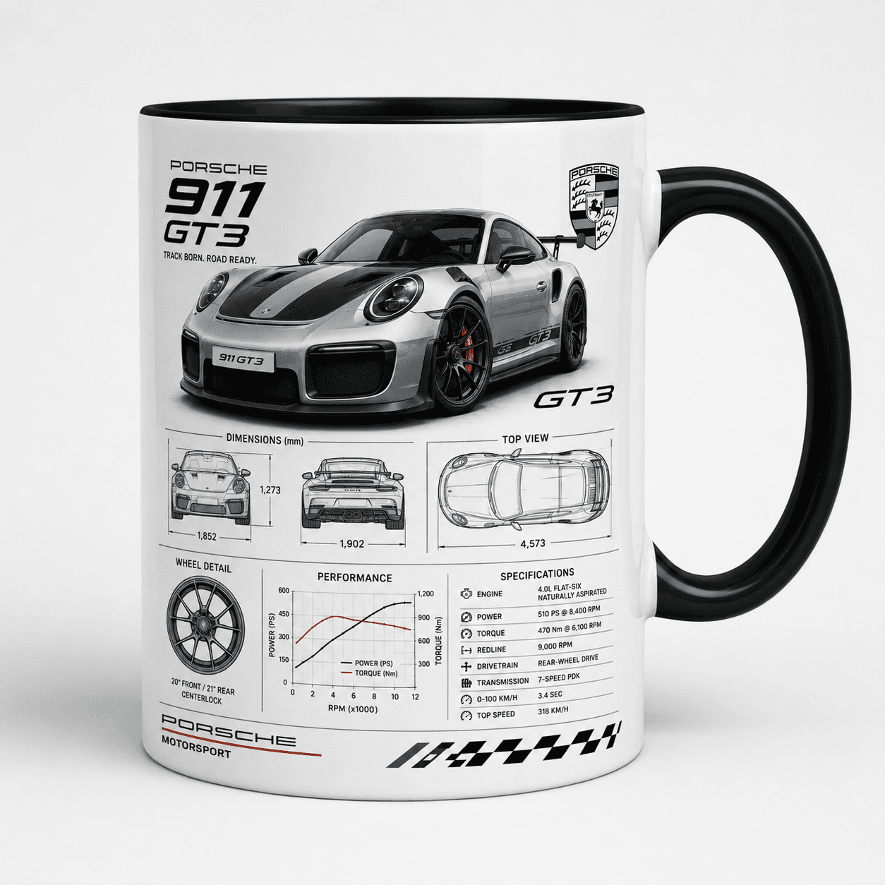 Taza Porsche Modelo 11