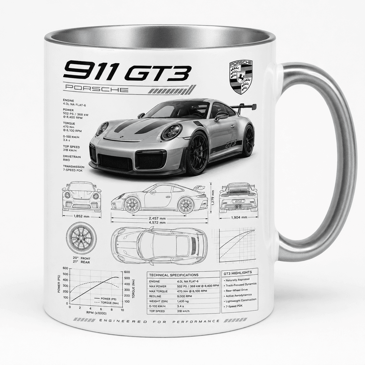 Taza Porsche Modelo 14