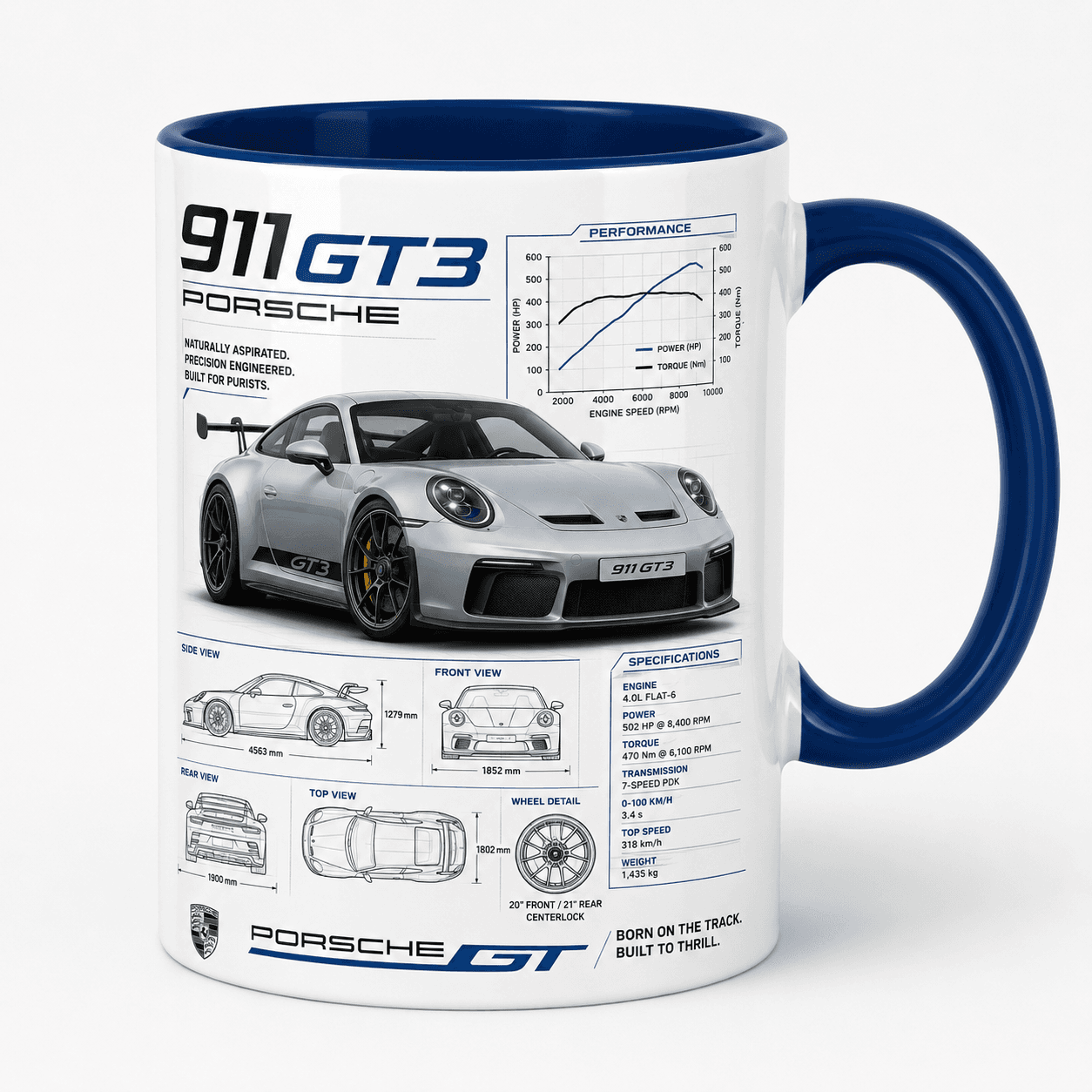 Taza Porsche Modelo 15