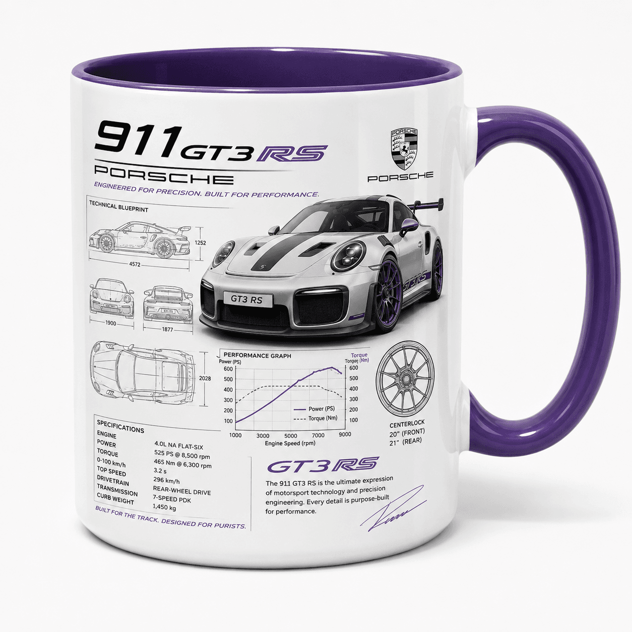 Taza Porsche Modelo 18