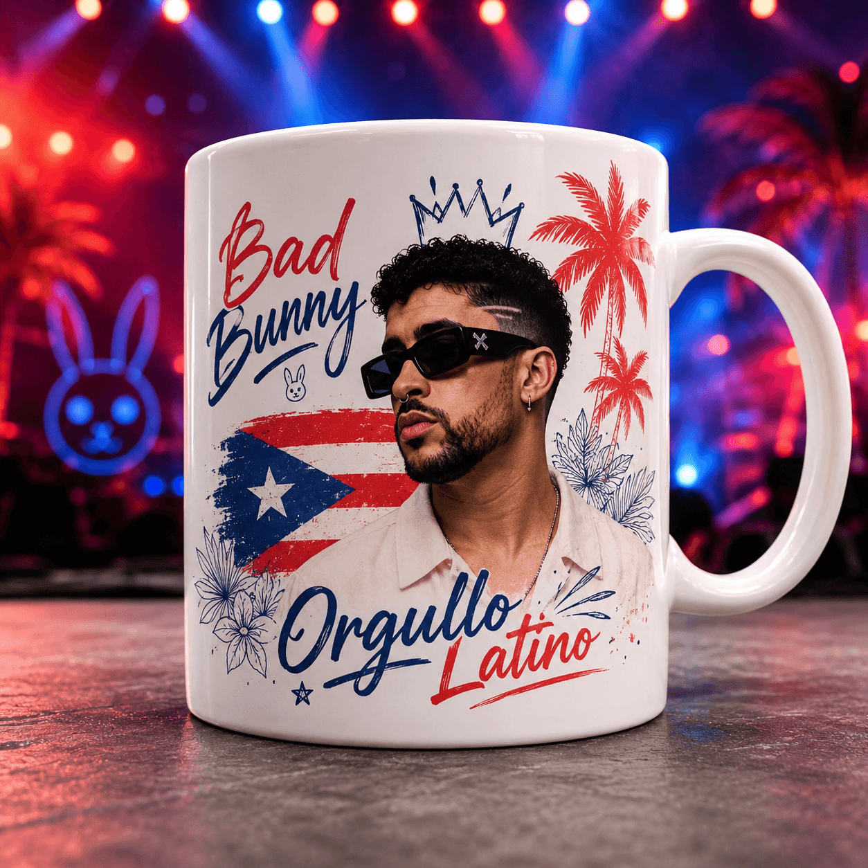 Taza Bad Bunny Modelo 7