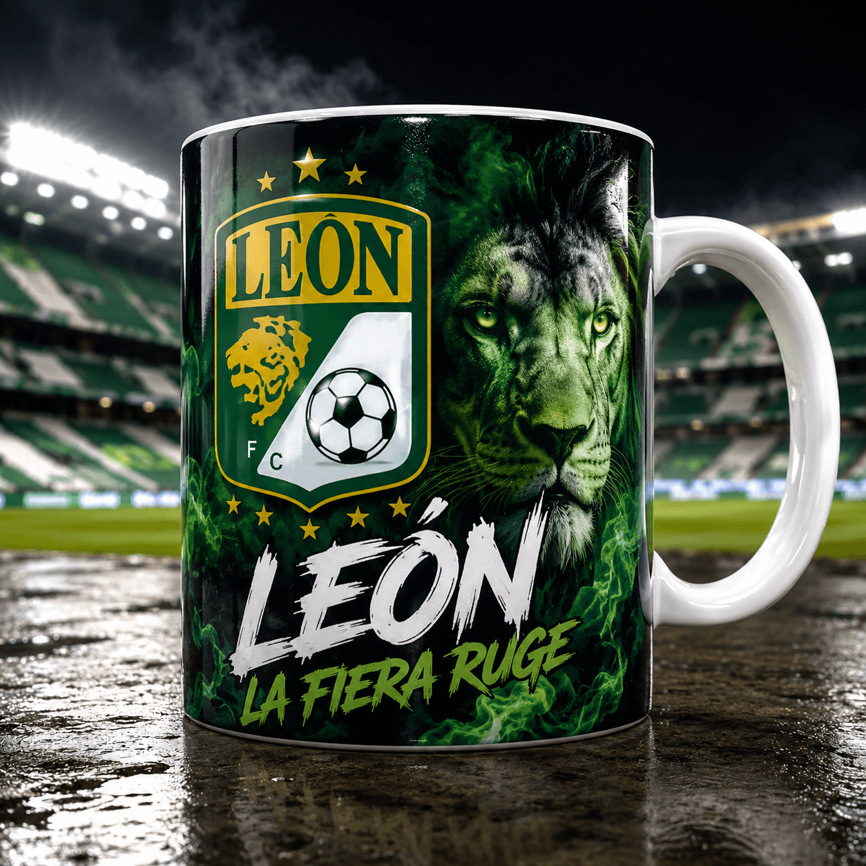 Taza Club León Modelo 10