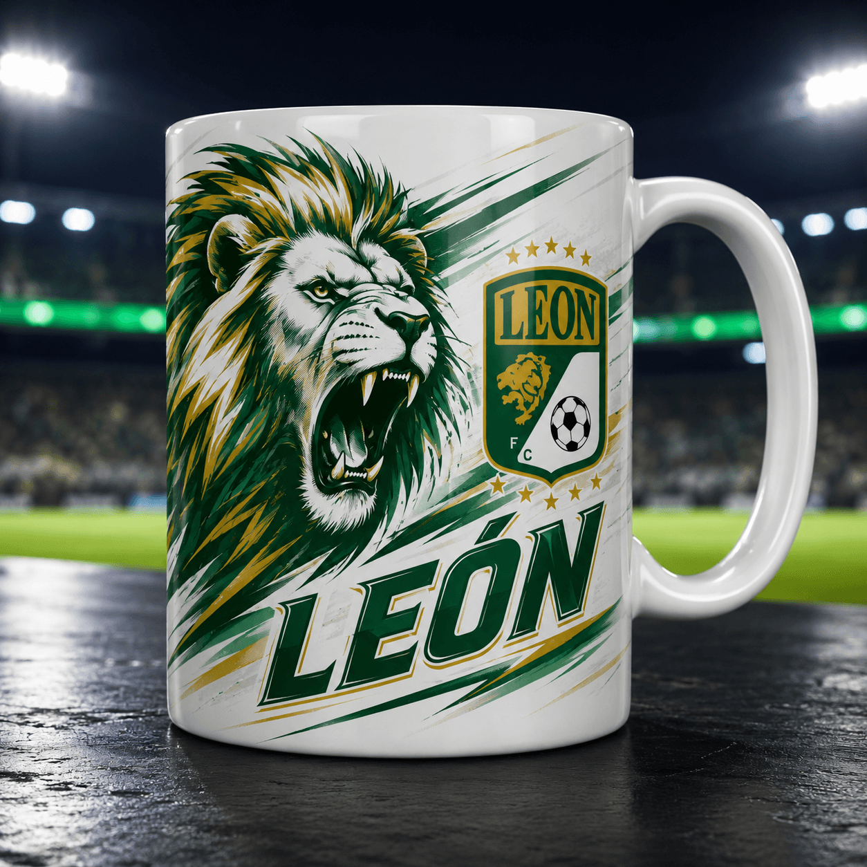Taza Club León Modelo 3