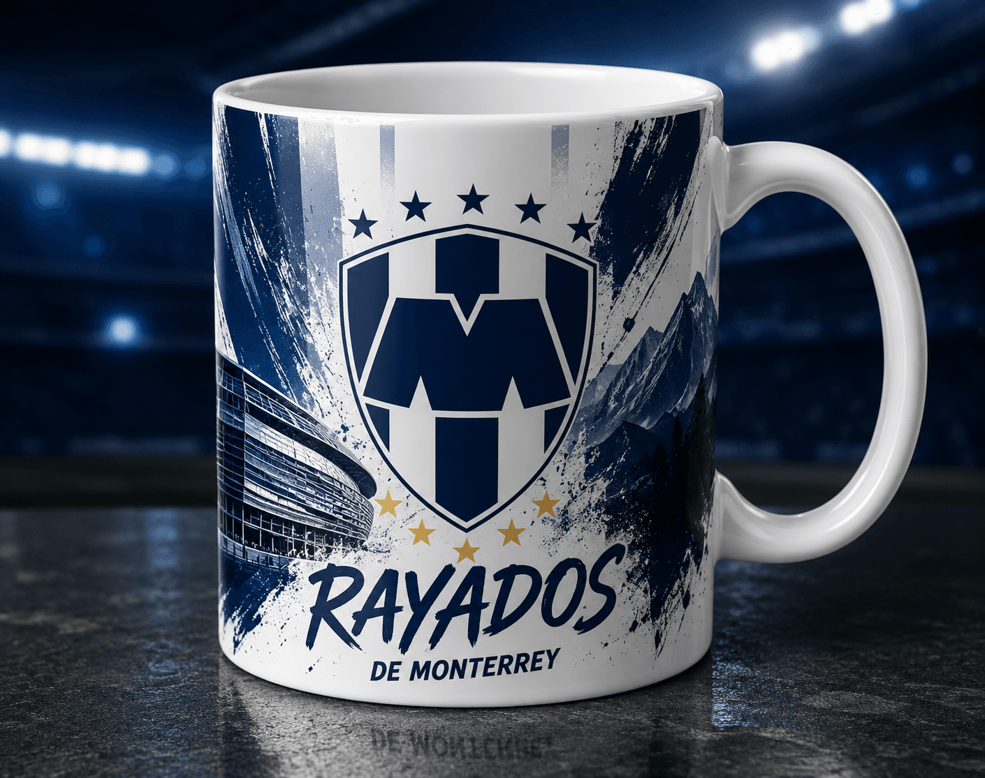Taza Club Monterrey Modelo 1