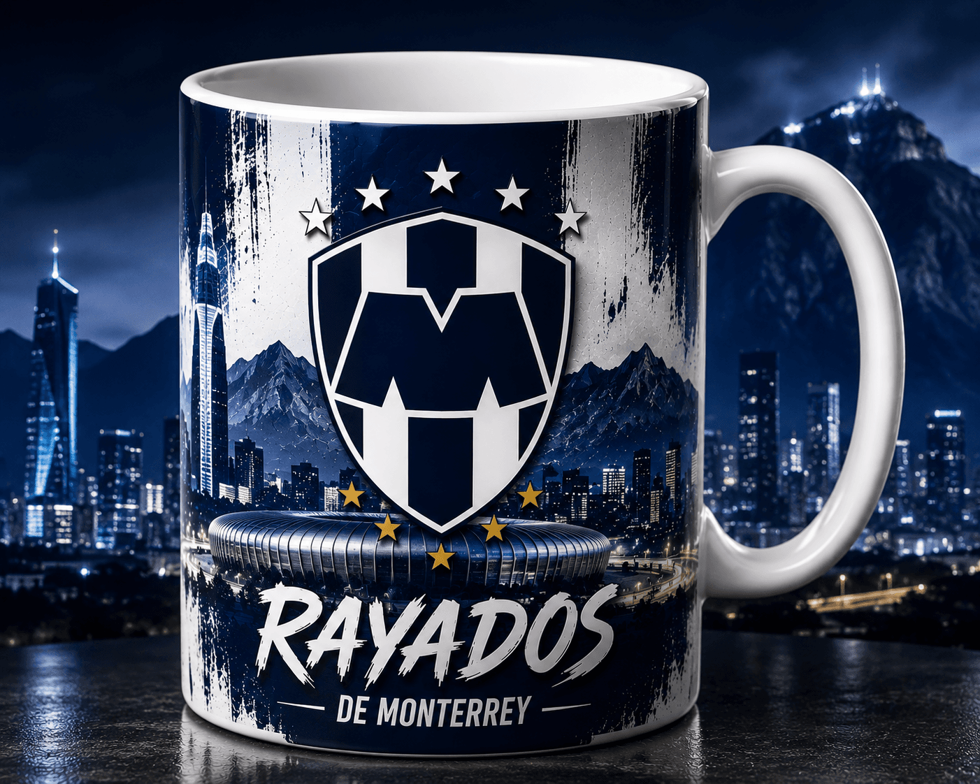 Taza Club Monterrey Modelo 10
