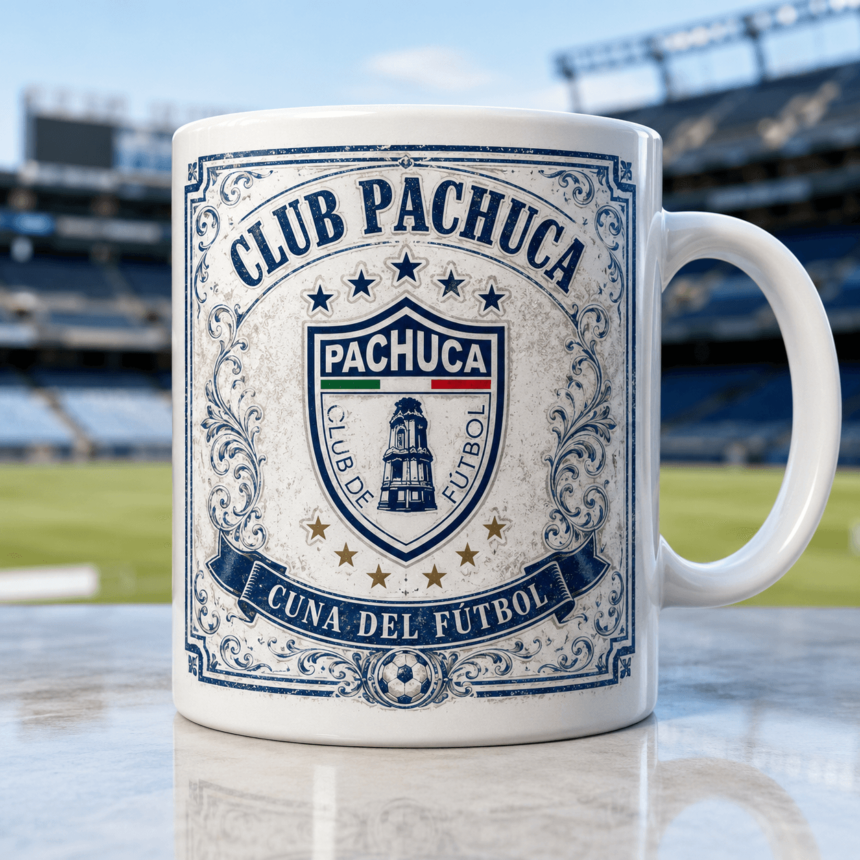 Taza Club Pachuca Modelo 4