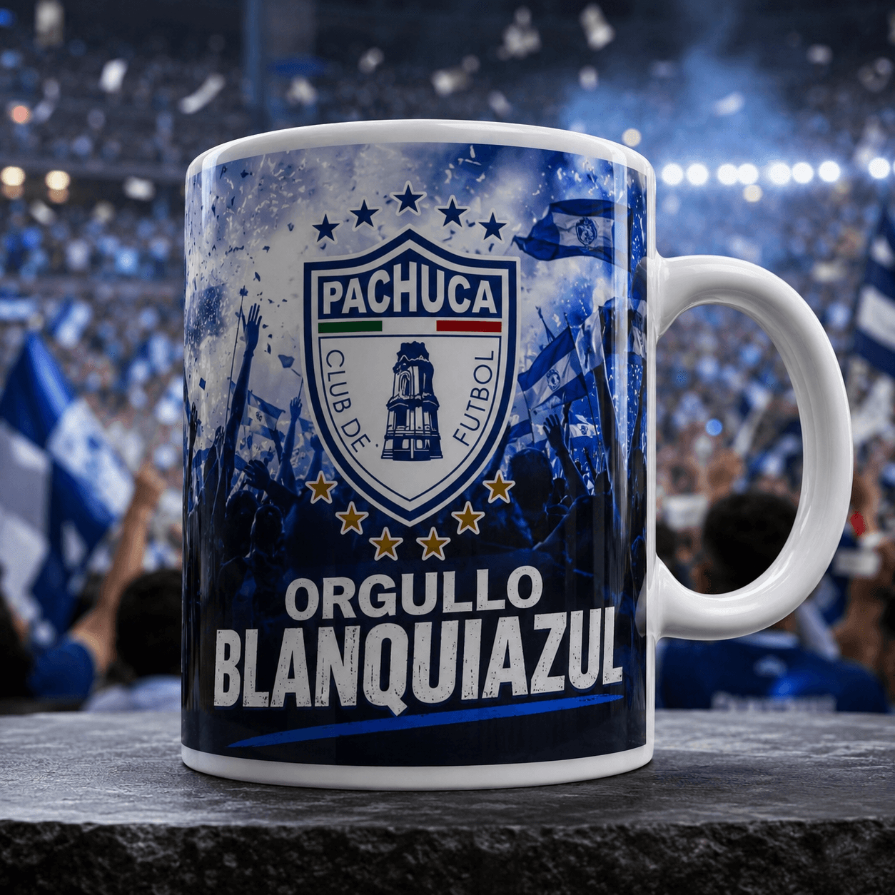 Taza Club Pachuca Modelo 6