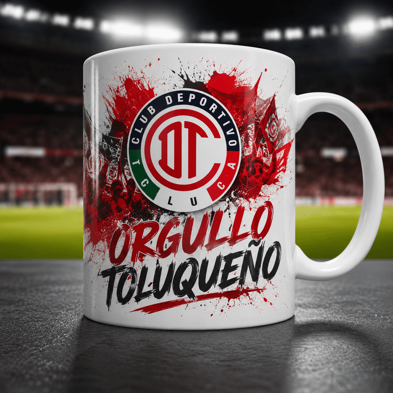 Taza Club Toluca Modelo 3