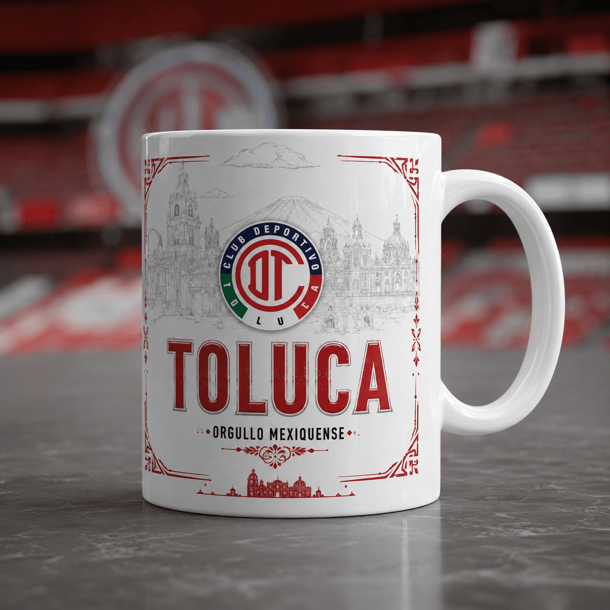 Taza Club Toluca Modelo 9