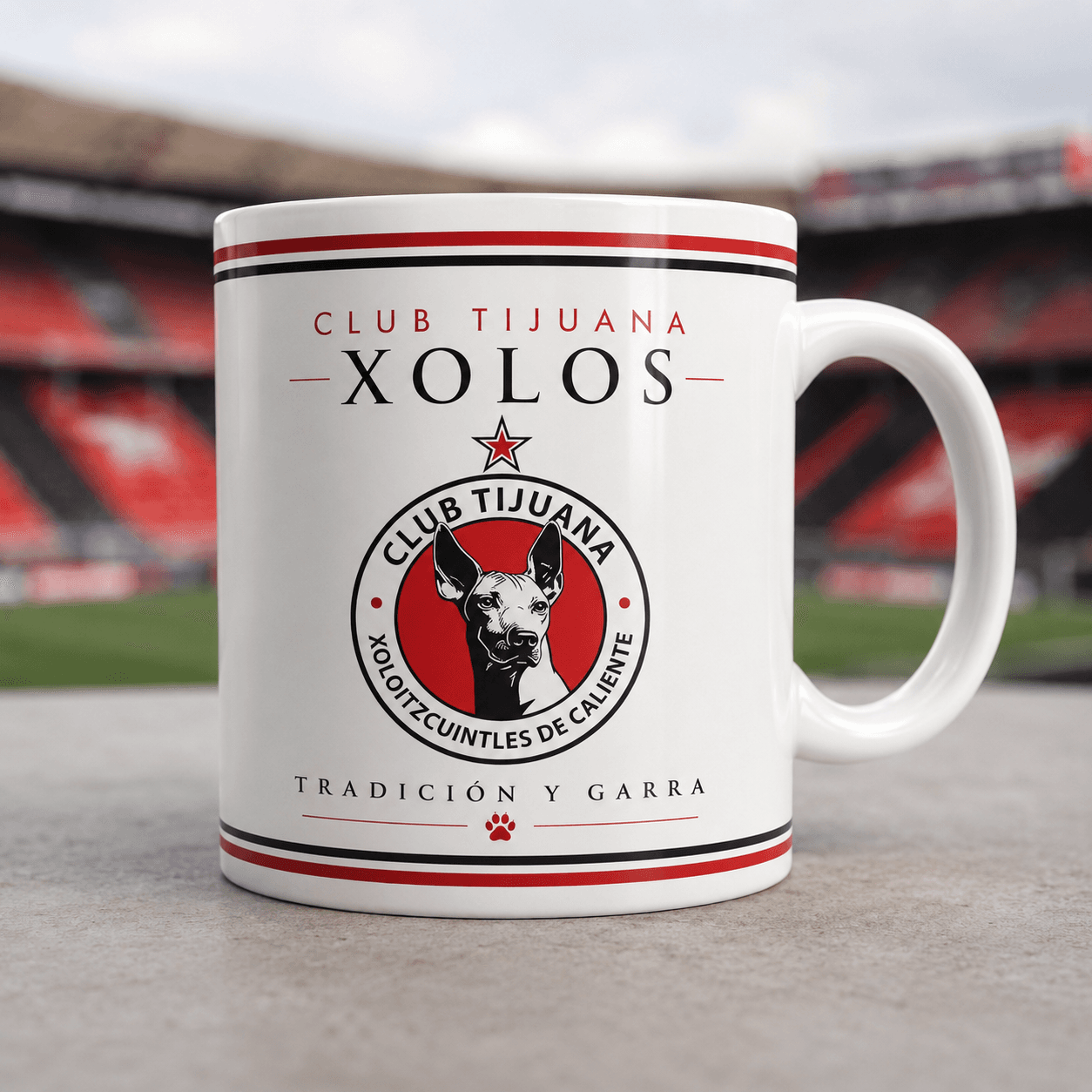 Taza Club Xolos Modelo 3
