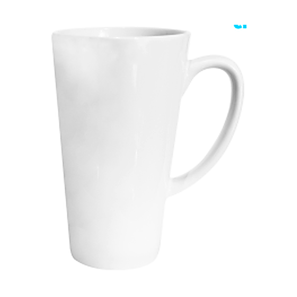 Taza Blanca Cónica 17oz en color Blanco - SKU: SUTZ17BCOPZA