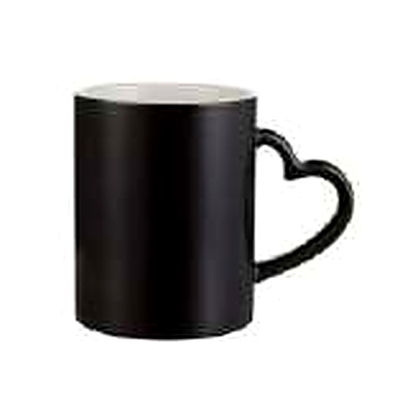 Taza Mágica Mango Corazón Mate 11oz en color Azul - SKU: SUTZMAMCMNPZ